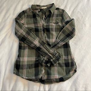 Maurices Plaid Button Down
